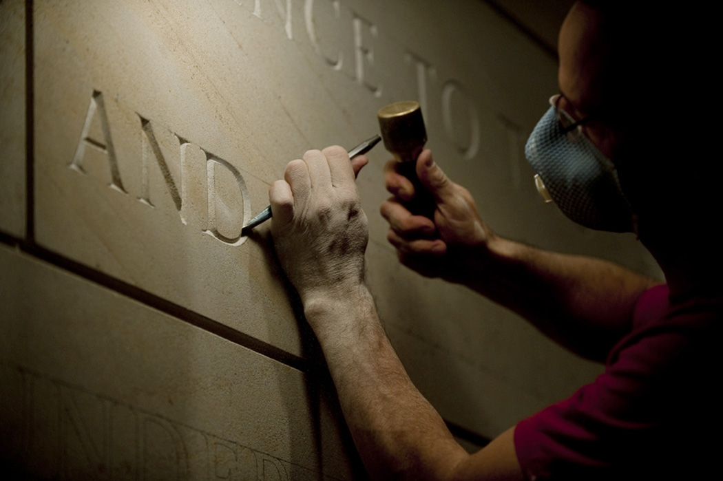 Monument Engraving - Image by Michael Dunn