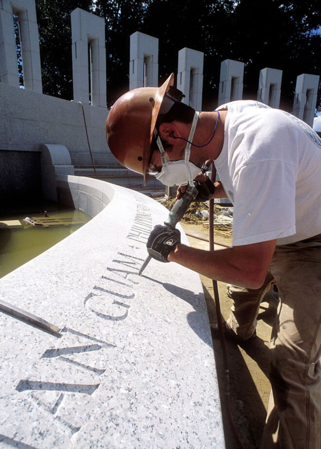 World War II Memorial - Image by Richard Latoff