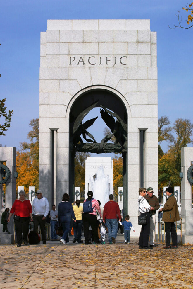 World War II Memorial - Image by Richard Latoff