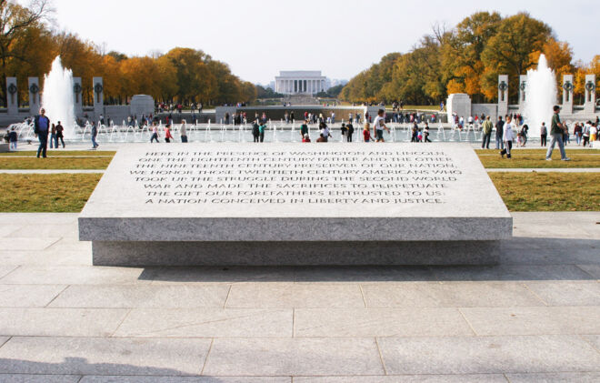 World War II Memorial - Image by Richard Latoff