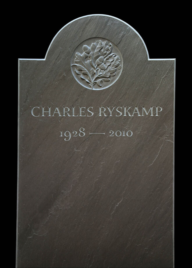 Charles Ryskamp monolith